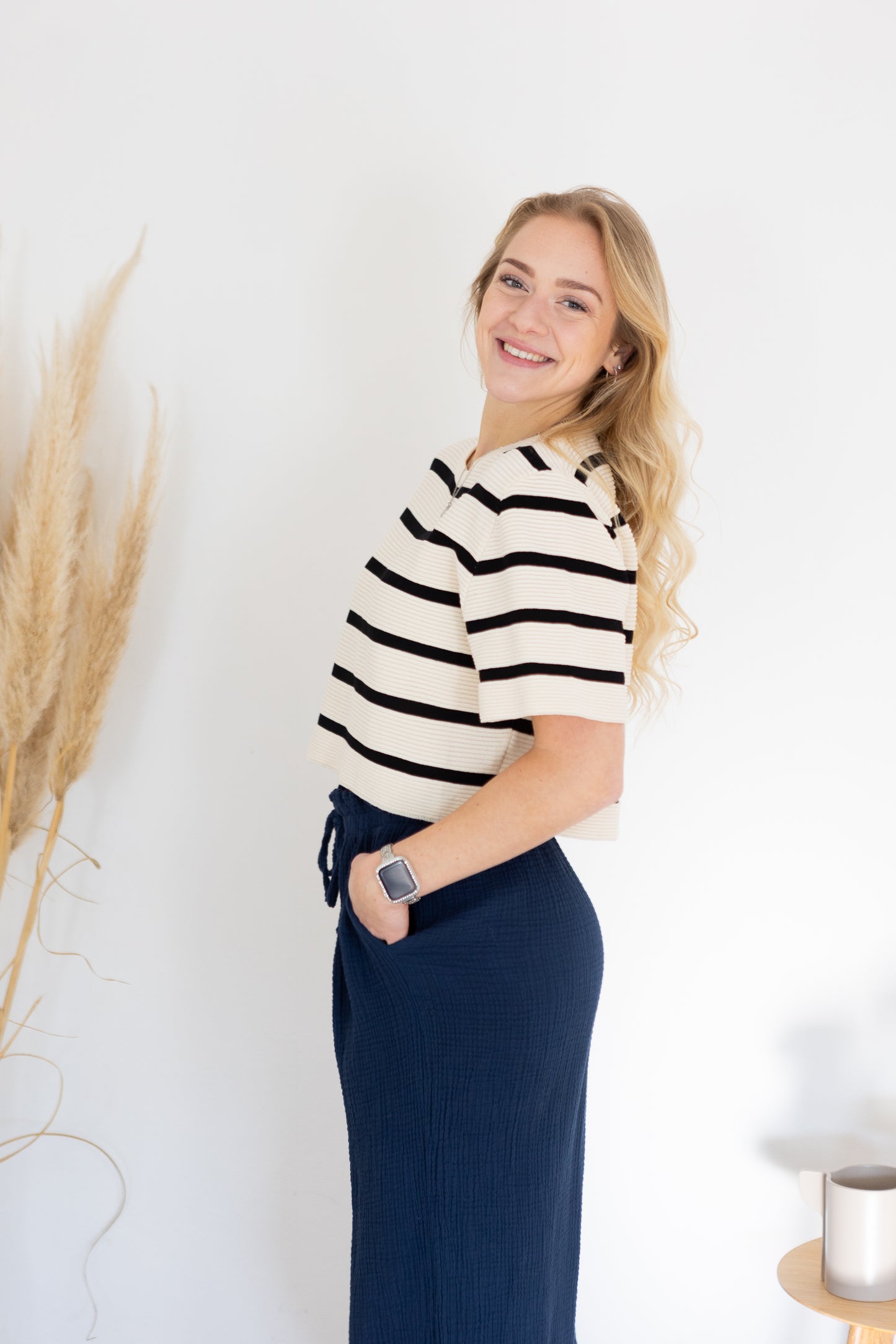 Cropped Shirt "Hanni"