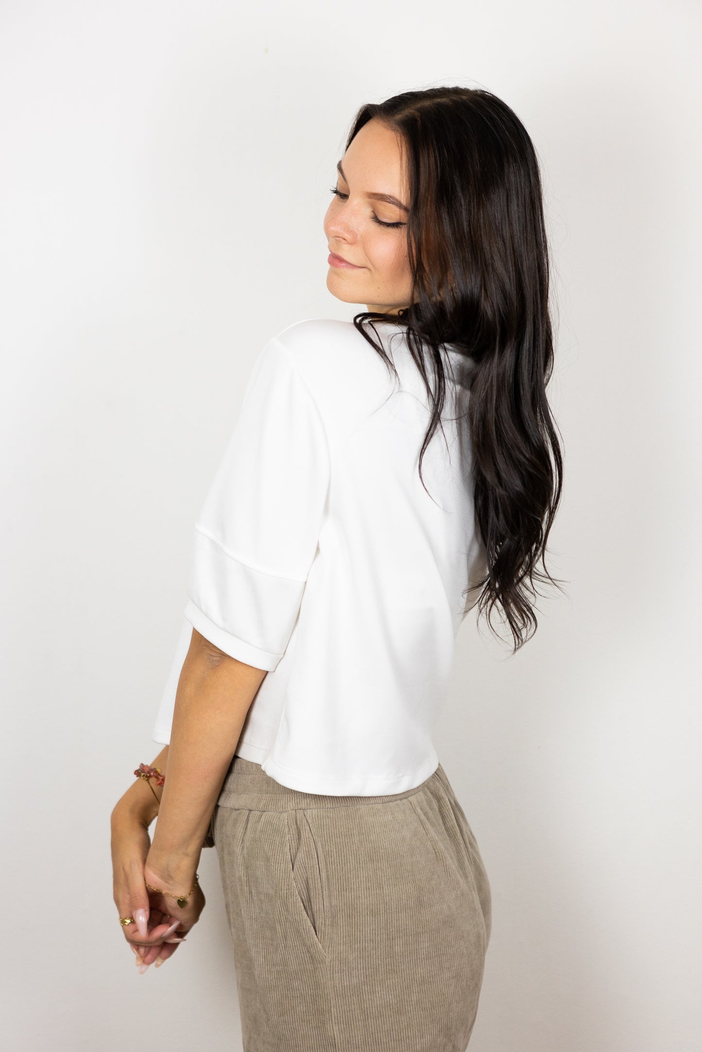 Cropped Shirt "Basic"