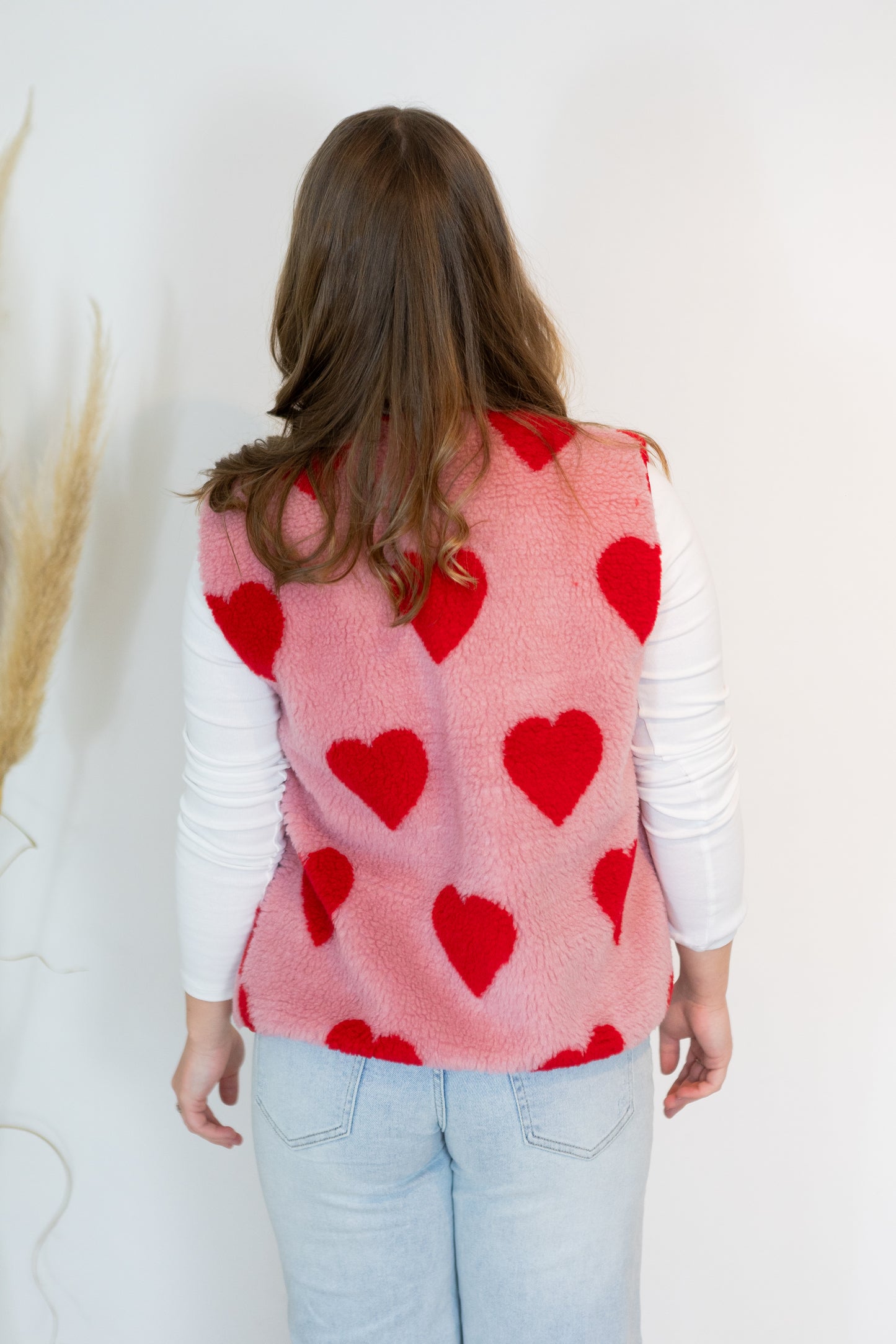 Teddyweste "Hearts"