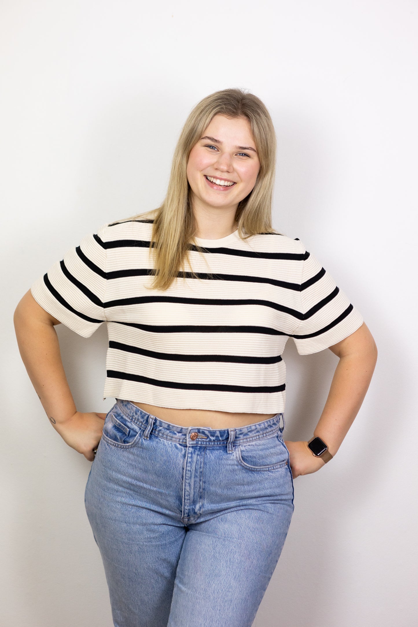 Cropped Shirt "Hanni"