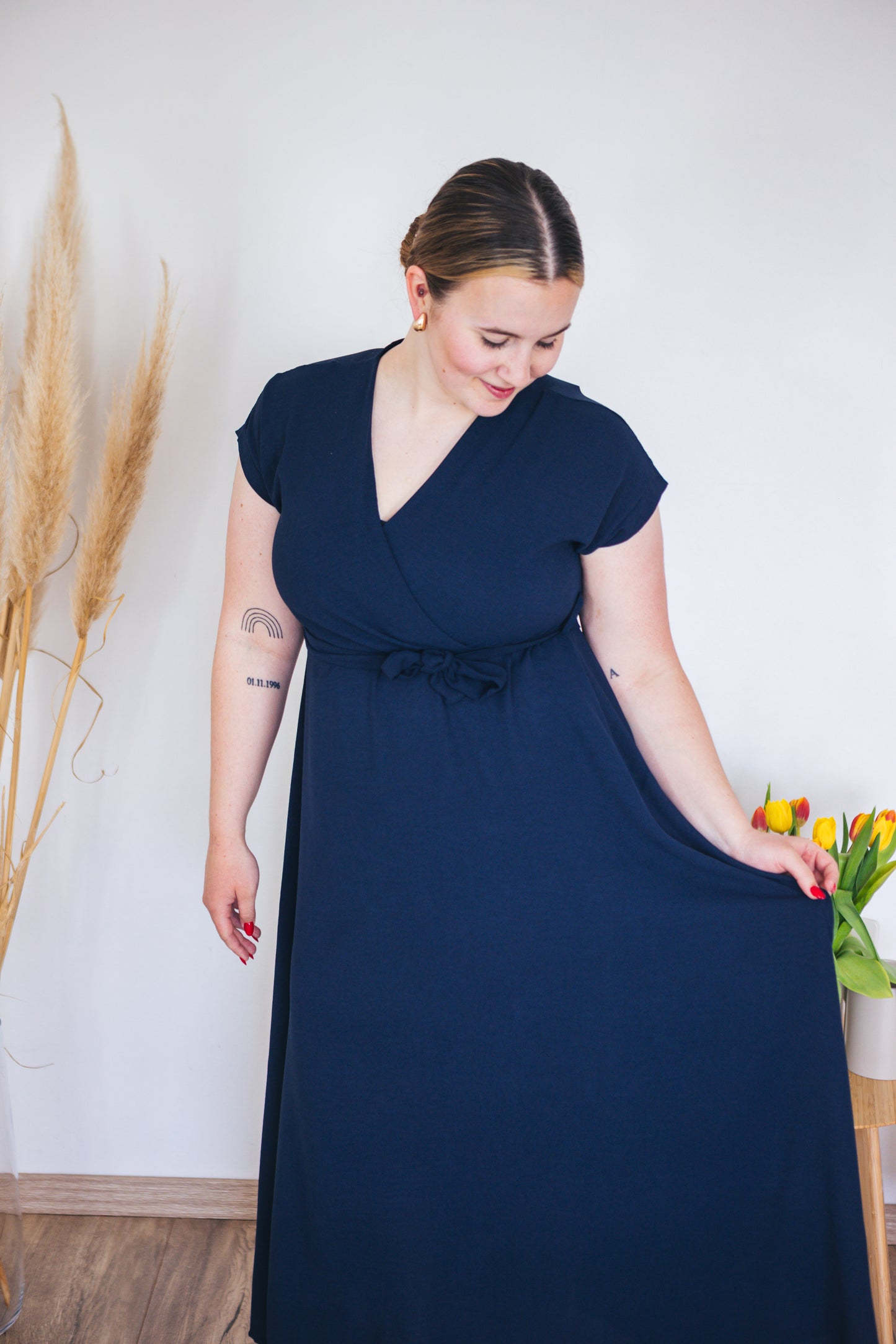 Kleid "Emmi" navy