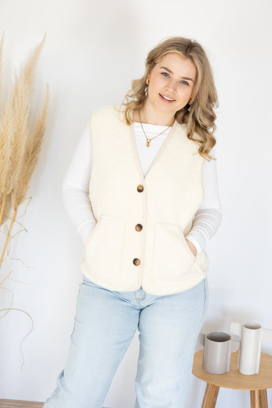 Teddyweste "Clara"