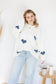 Oversized Pullover "Milli" mit Herzen