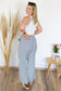 Hose "Linda" blau