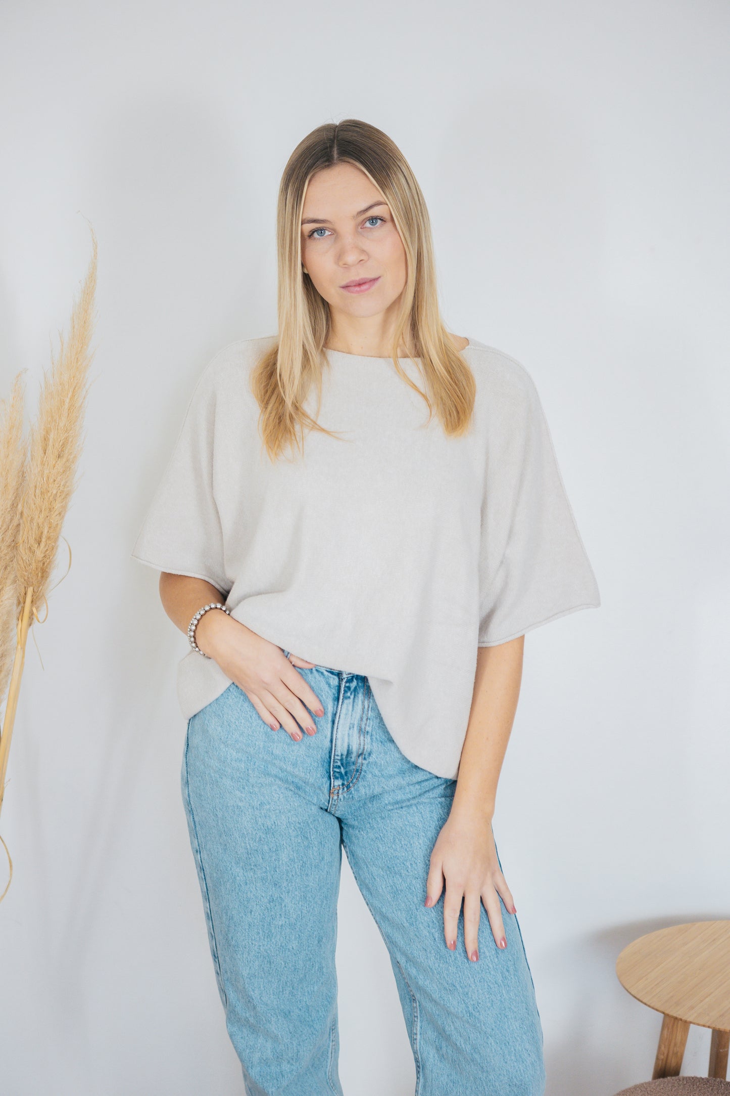 Pullovershirt "Lexi" beige