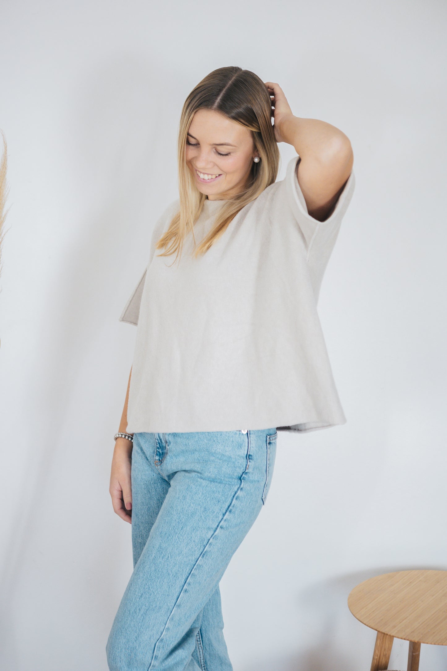 Pullovershirt "Lexi" beige