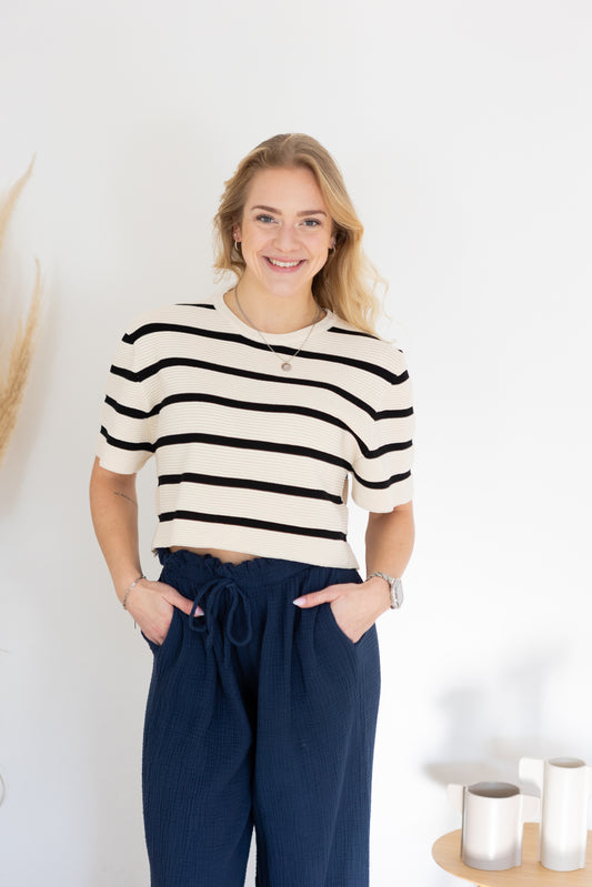 Cropped Shirt "Hanni"