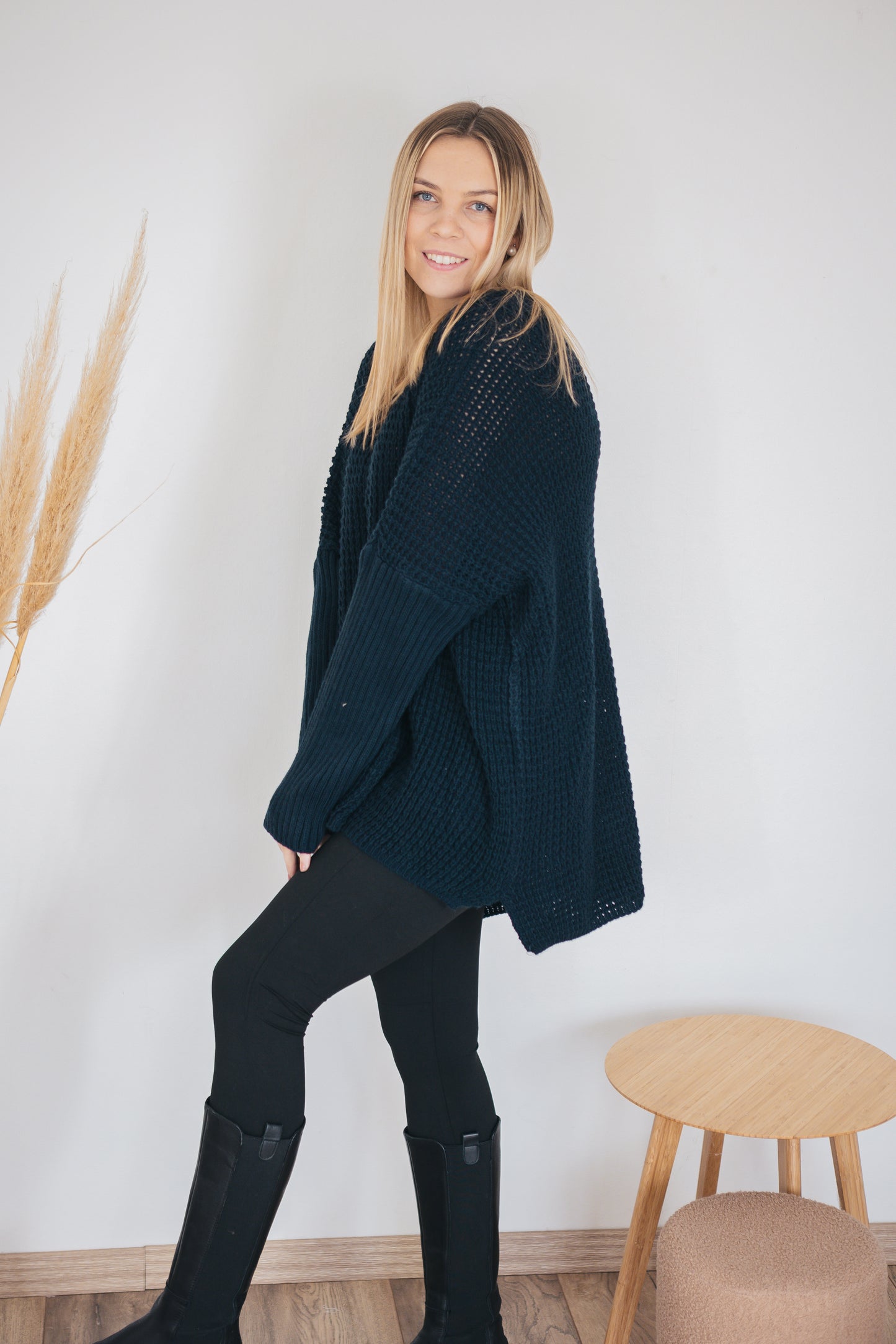 Pulloverkleid "Stine" navy