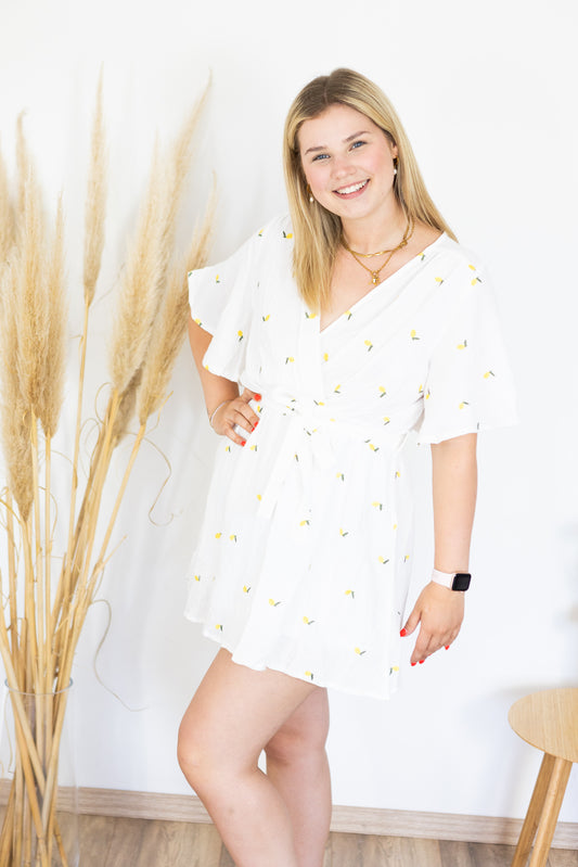 Kurzes Kleid "Lemons"