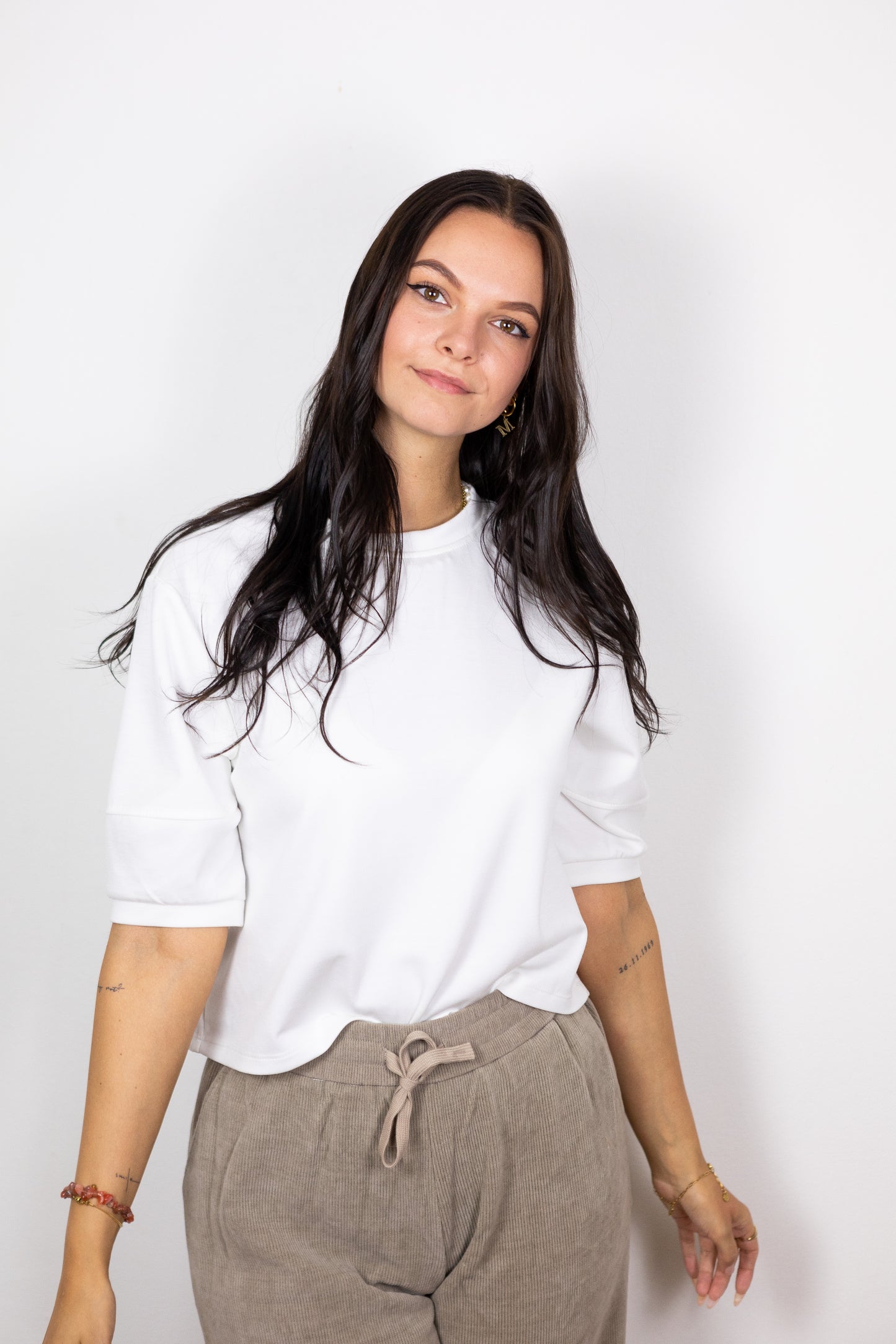 Cropped Shirt "Basic"