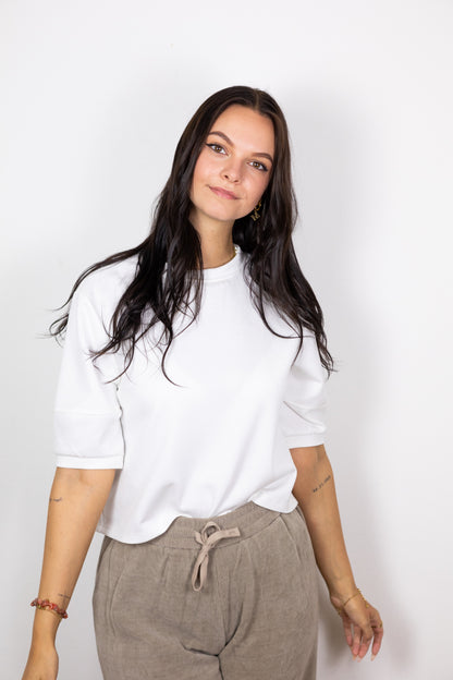 Cropped Shirt "Basic"
