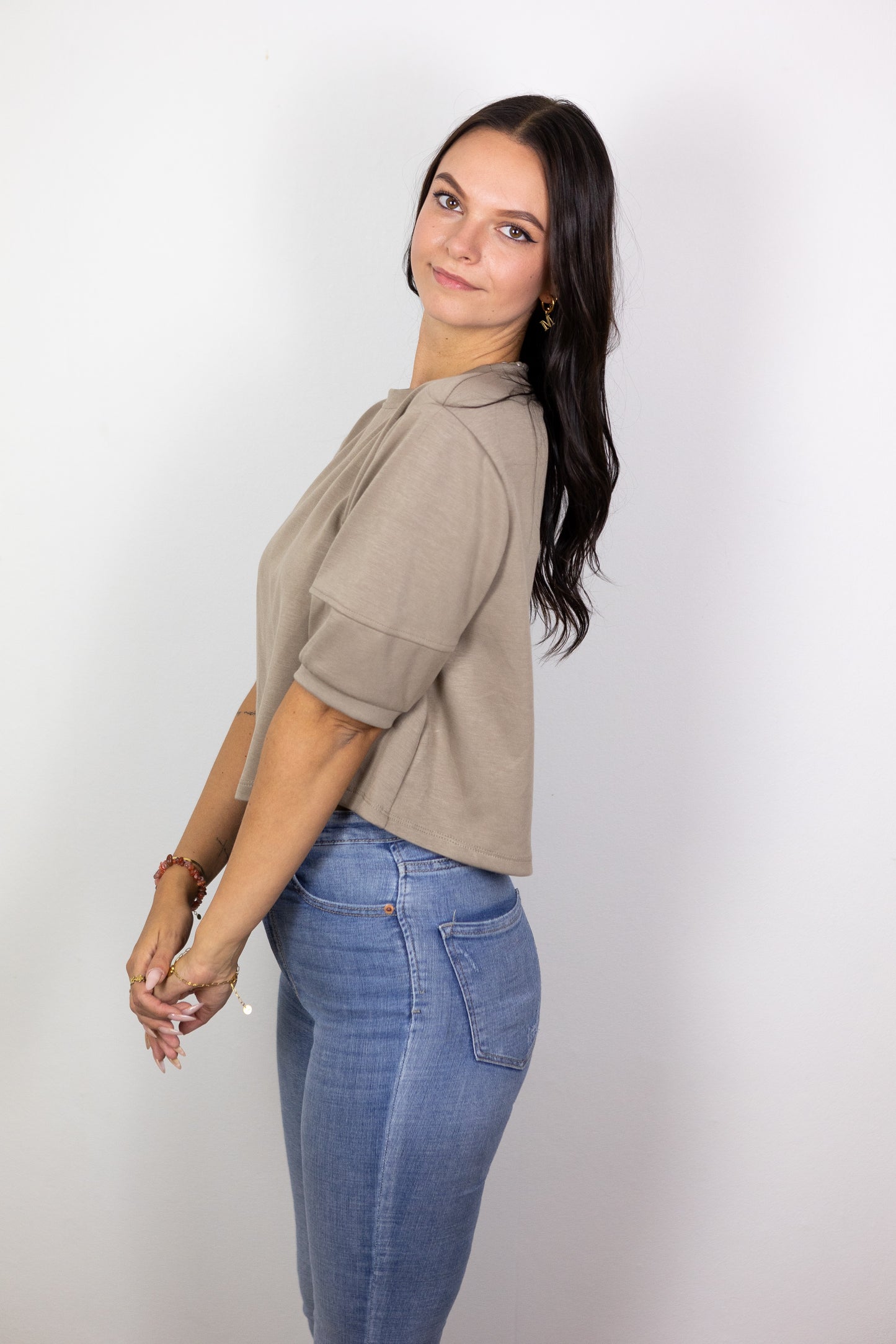 Cropped Shirt "Basic"