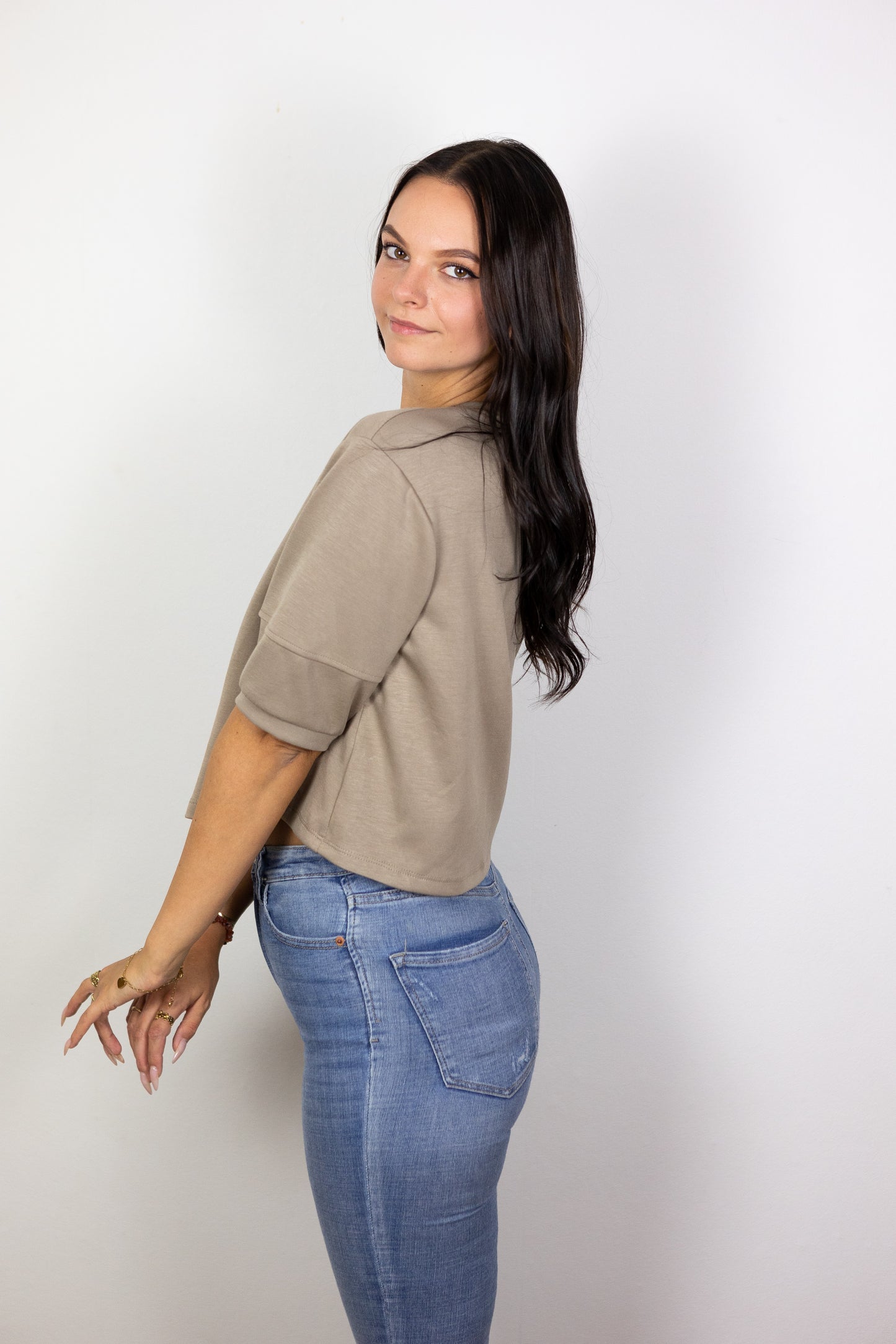 Cropped Shirt "Basic"