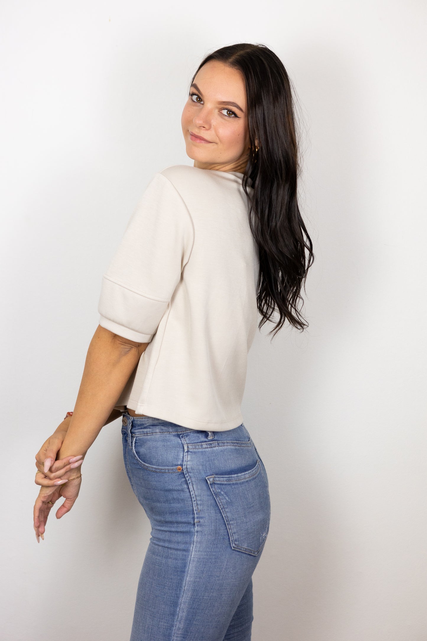 Cropped Shirt "Basic"