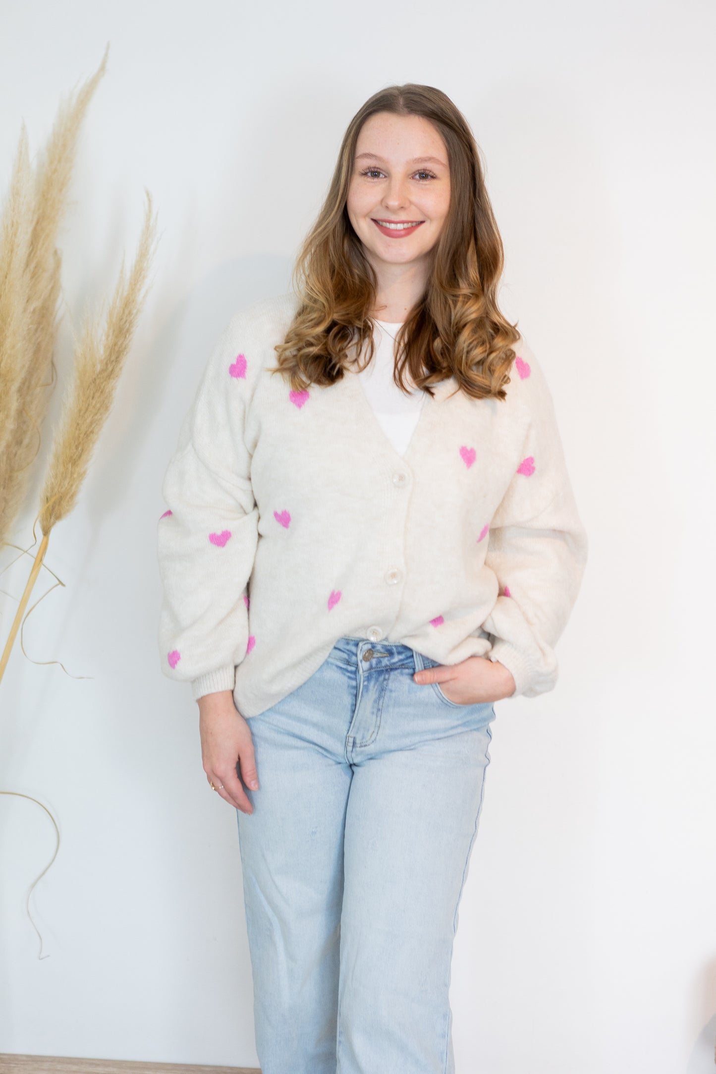 Strickjacke "Hearts"