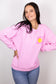 Neon Sweatshirt "Happy"