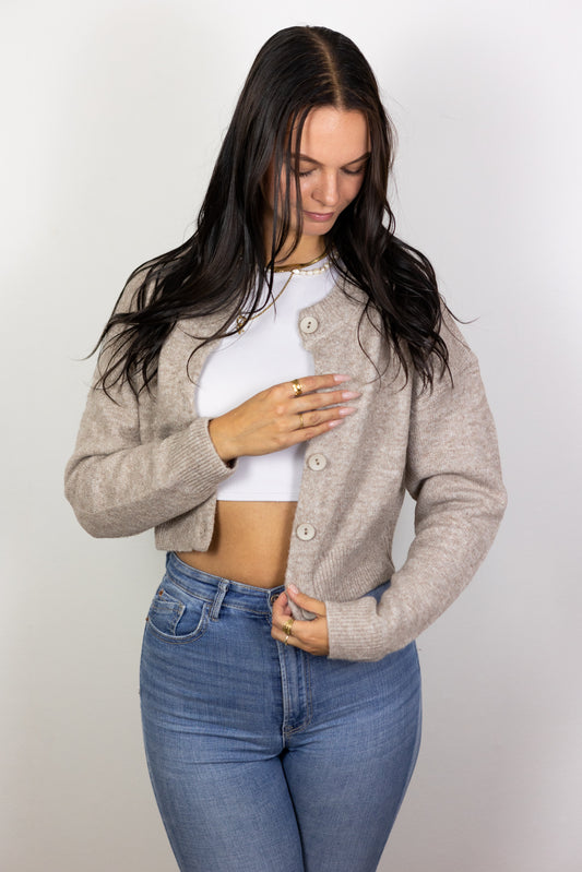 Cropped Strickjacke "Emily"