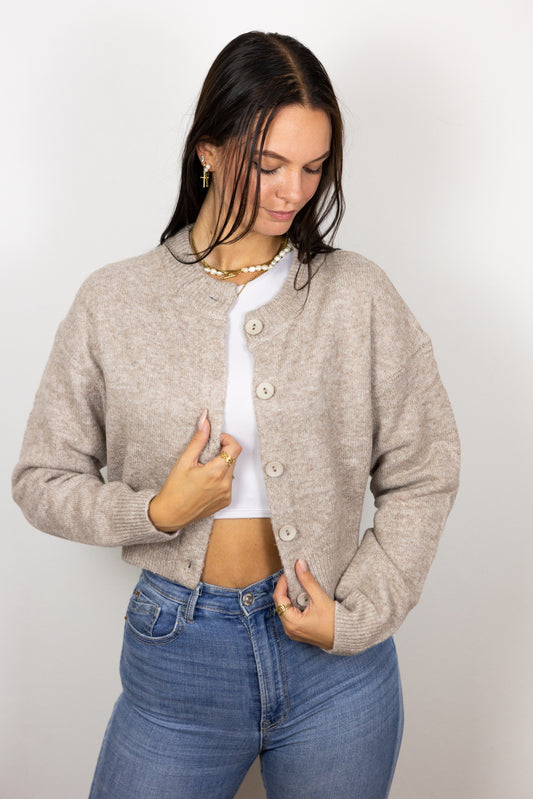 Cropped Strickjacke "Emily"