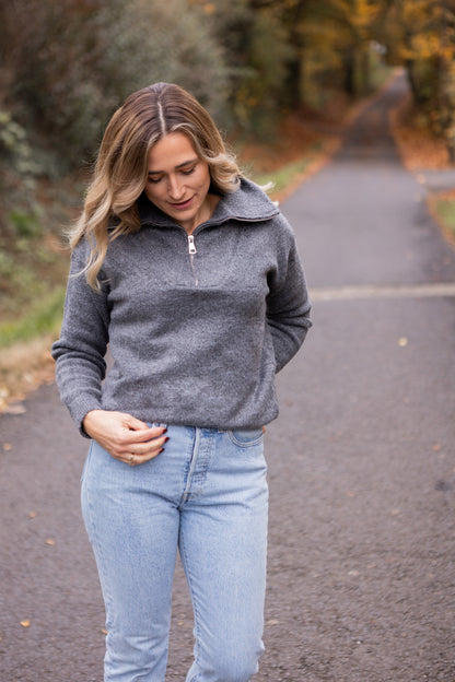 Half-Zip Pullover "Kira"