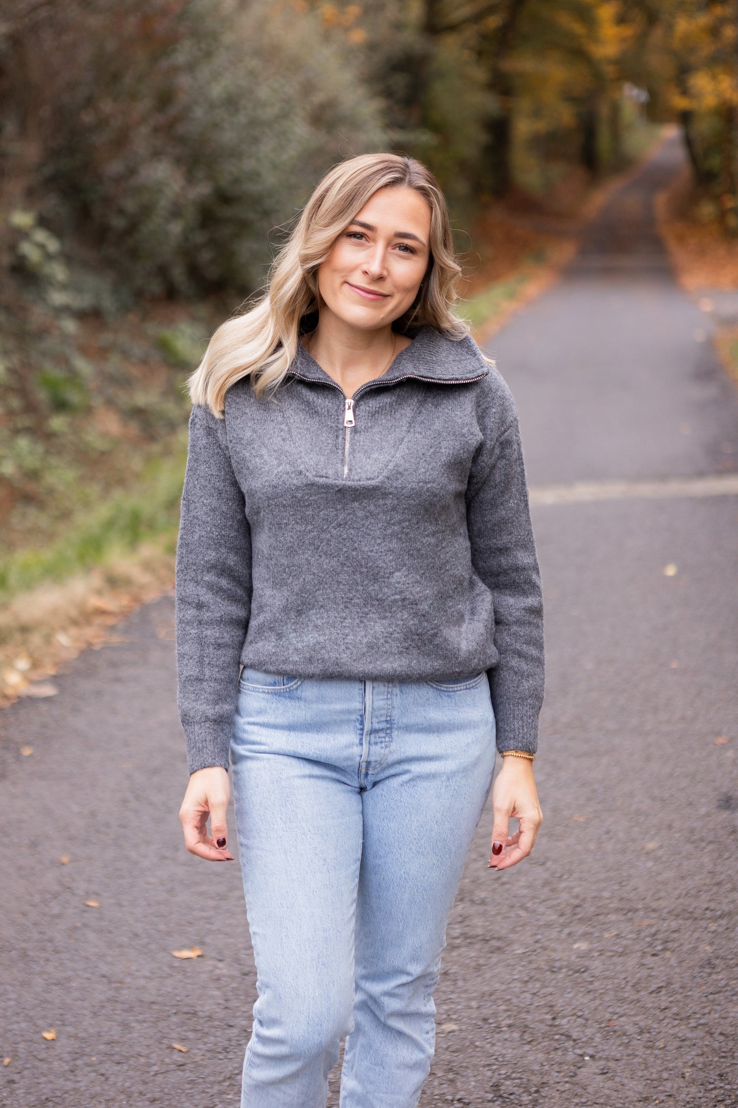 Half-Zip Pullover "Kira"