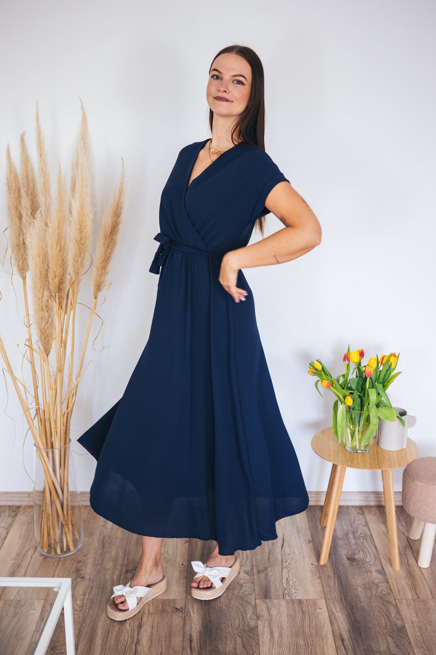 Kleid "Emmi" navy