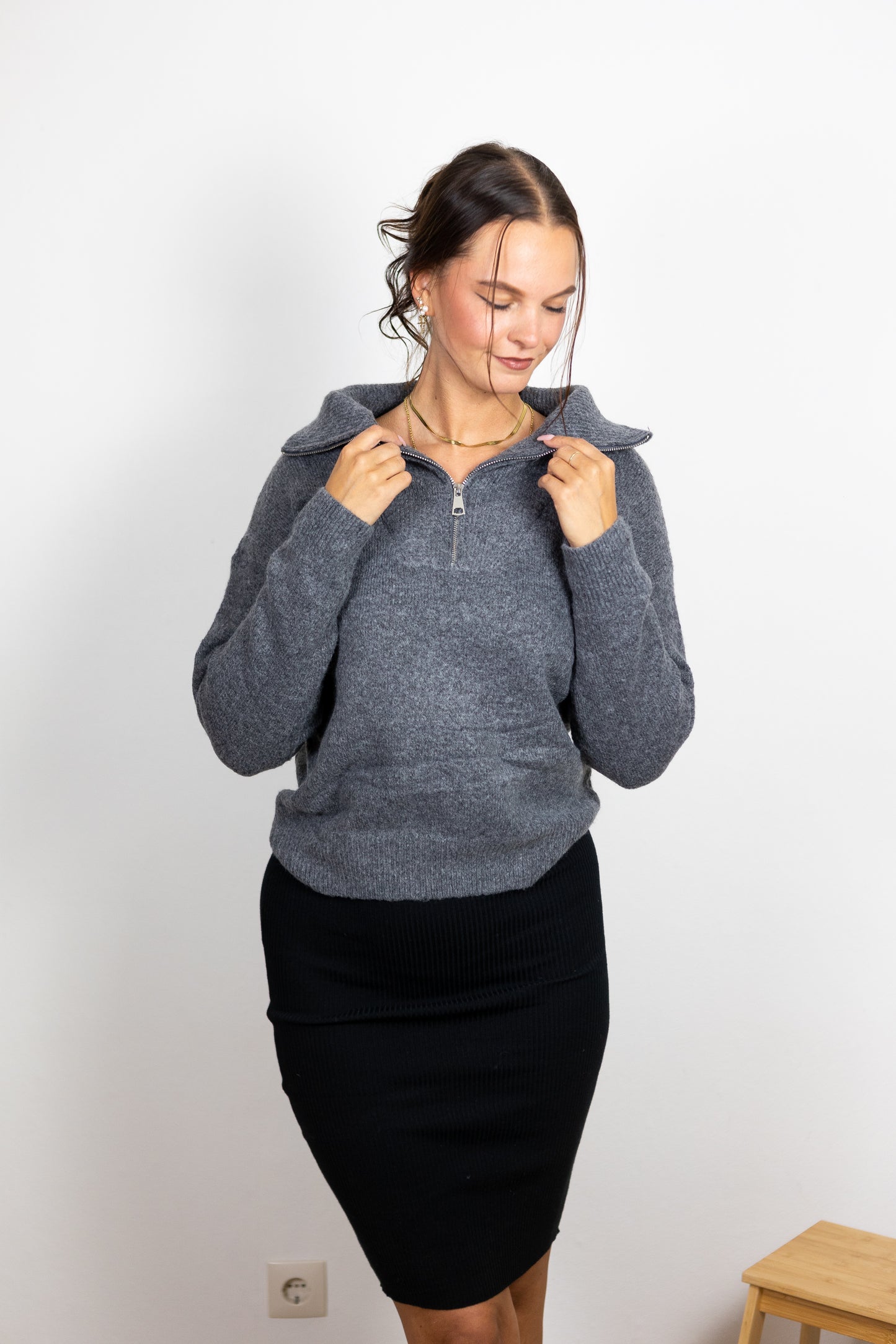 Half-Zip Pullover "Kira"