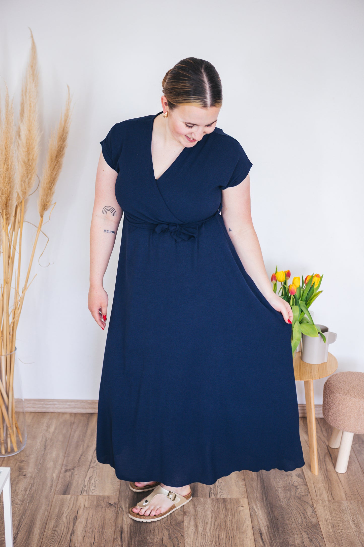 Kleid "Emmi" navy