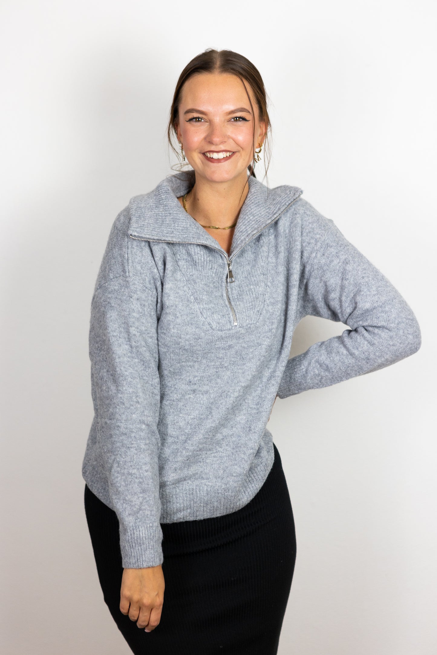 Half-Zip Pullover "Kira"